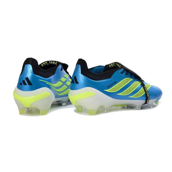 Adidas Predator 26 Elite Tongue Blue, White and Black Kids FG