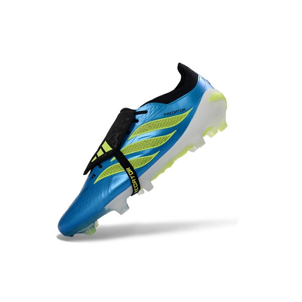 Adidas Predator 26 Elite Tongue Blue, White and Black Kids FG