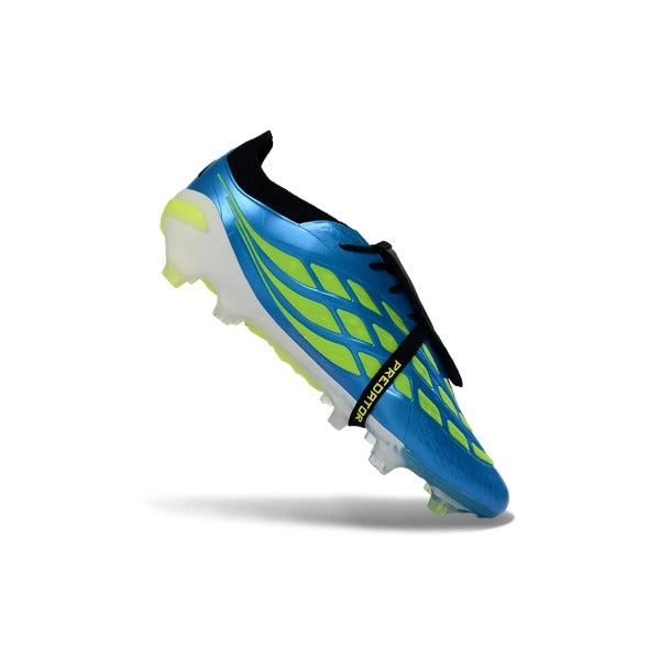 Adidas Predator 26 Elite Tongue Blue, White and Black Kids FG