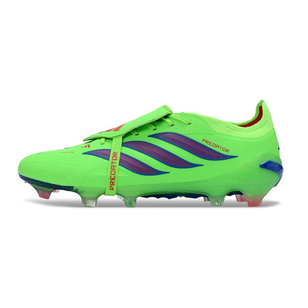 Adidas Predator 26 Elite Tongue Fluorescent Green and Blue FG