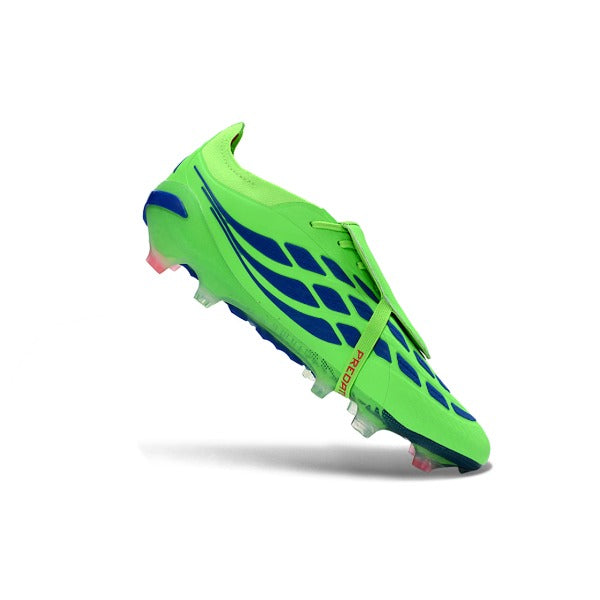 Adidas Predator 26 Elite Tongue Fluorescent Green and Blue FG