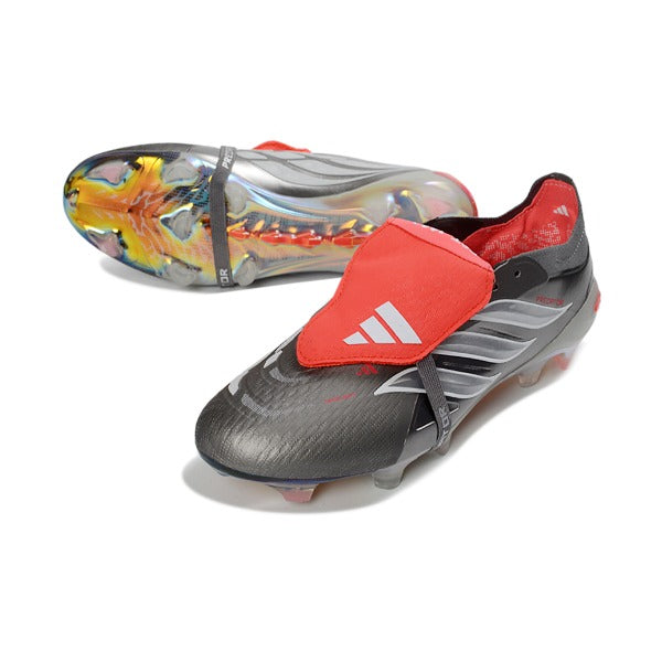 Adidas Predator 26 Elite Tongue Gray and Orange FG