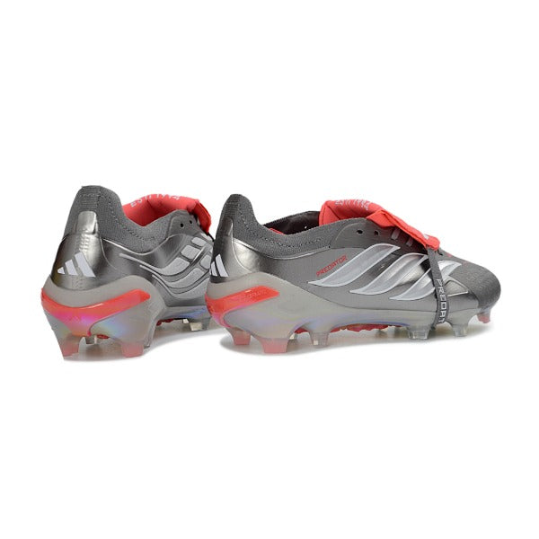 Adidas Predator 26 Elite Tongue Gray and Orange FG