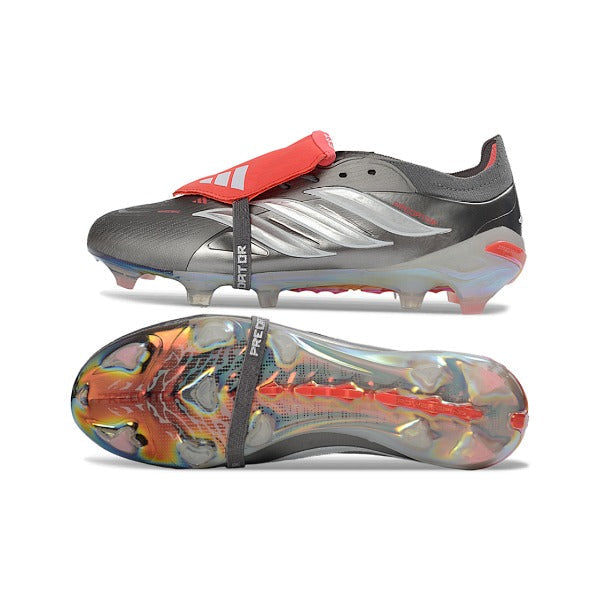 Adidas Predator 26 Elite Tongue Gray and Orange FG