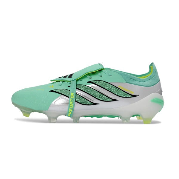 Adidas Predator 26 Elite Tongue Light Green and White FG