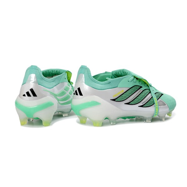 Adidas Predator 26 Elite Tongue Light Green and White FG