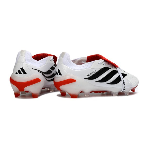Adidas Predator 26 Elite Tongue Orange and White FG