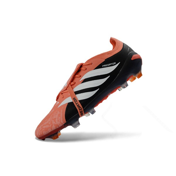 Adidas Predator 26 Elite Tongue Orange, White and Black FG