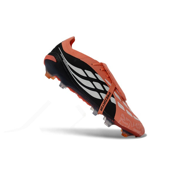 Adidas Predator 26 Elite Tongue Orange, White and Black FG