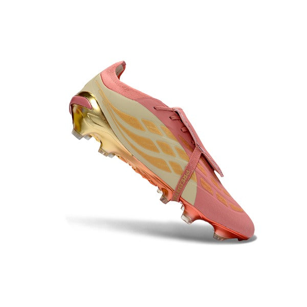 Adidas Predator 26 Elite Tongue Pink and Beige FG