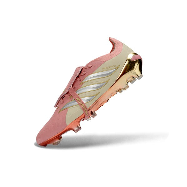Adidas Predator 26 Elite Tongue Pink and Beige FG