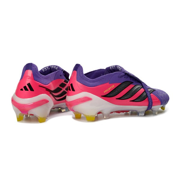Adidas Predator 26 Elite Tongue Pink and Purple Kids FG