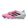 Adidas Predator 26 Elite Tongue Pink, Black and White FG