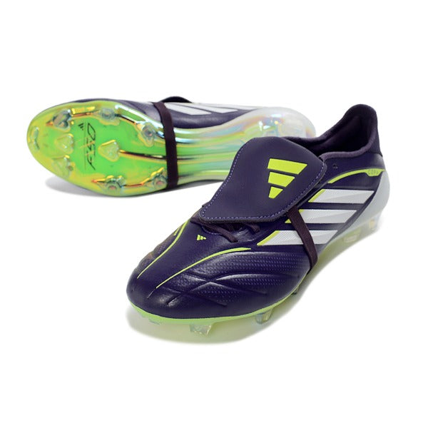 Adidas Predator 26 Elite Tongue Purple and White Firm Ground FG Football Boot