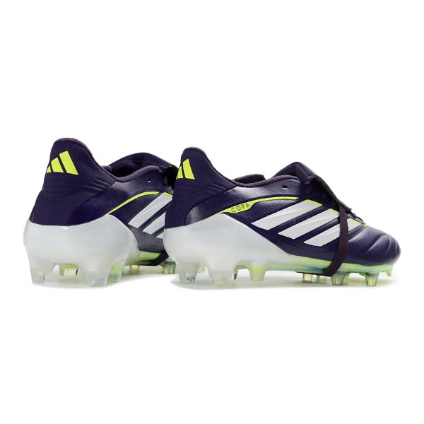 Adidas Predator 26 Elite Tongue Purple and White Firm Ground FG Football Boot