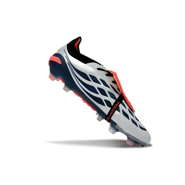Adidas Predator 26 Elite Tongue Silver and Orange FG
