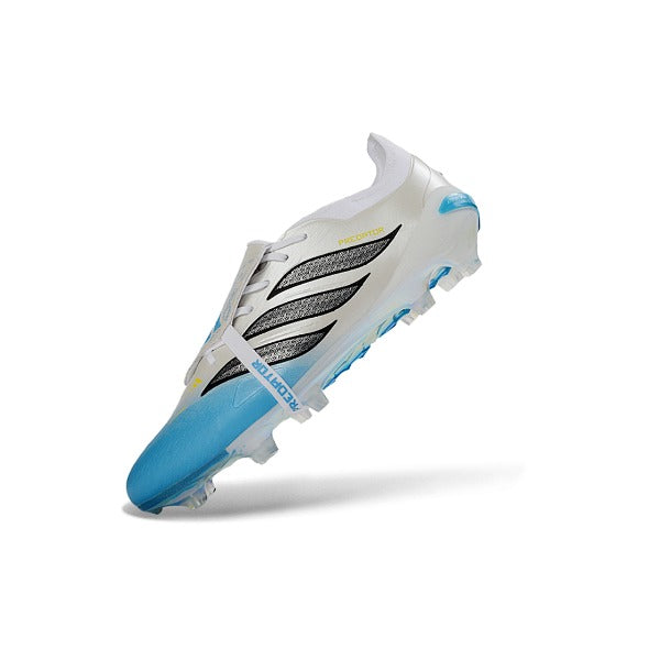 Adidas Predator 26 Elite Tongue White and Blue FG