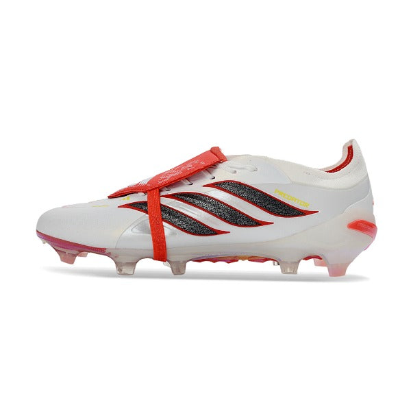 Adidas Predator 26 Elite Tongue White and Orange FG