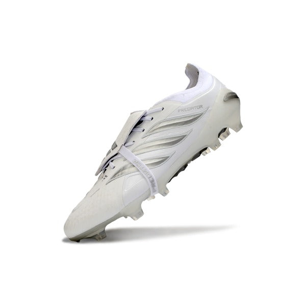 Adidas Predator 26 Elite Tongue White and Silver FG