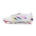 Adidas Predator 26 Elite Tongue White, Pink and Purple FG