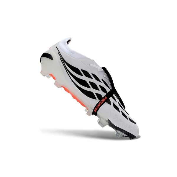 Adidas Predator 26 Elite Tongue White, Purple and Black FG