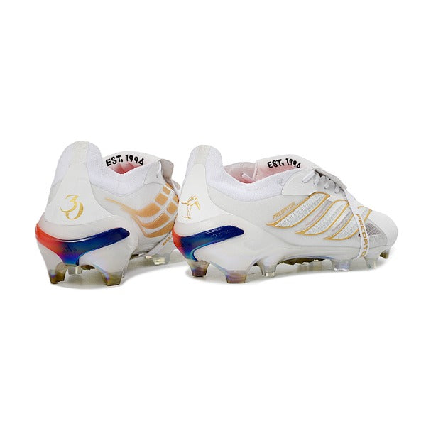 Adidas Predator 26 Elite Tongue Zidane White and Golden FG