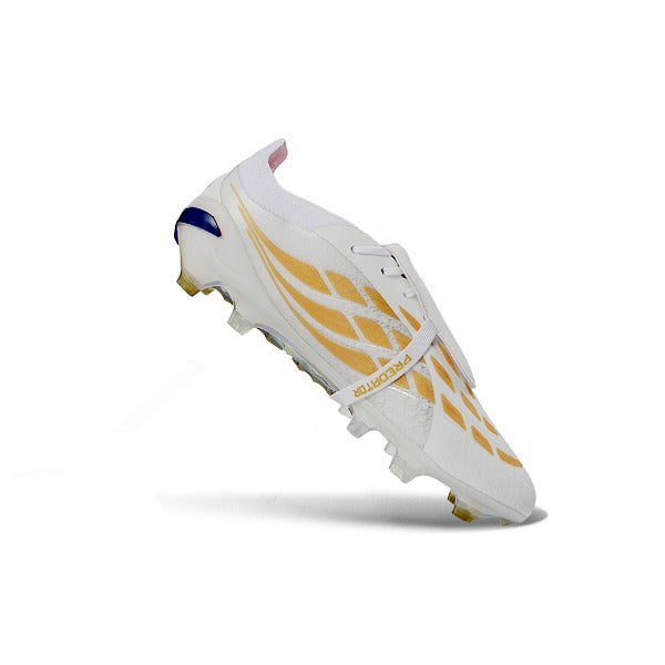 Adidas Predator 26 Elite Tongue Zidane White and Golden FG