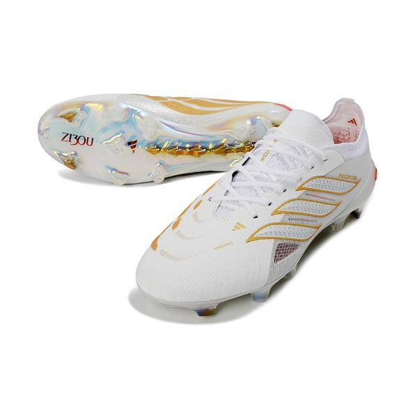 Adidas Predator 26 Elite Zidane White and Golden FG
