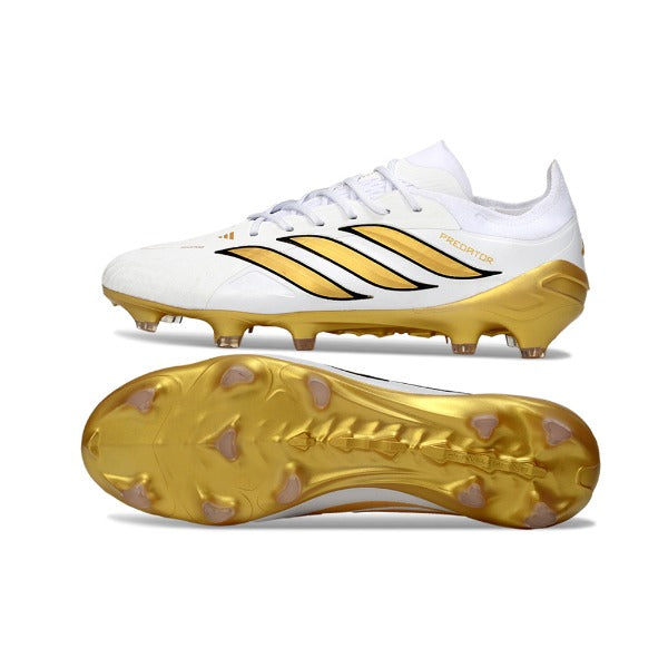 Adidas Predator 26 Elite White and Golden FG