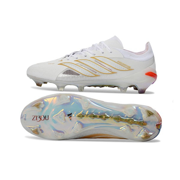 Adidas Predator 26 Elite Zidane White and Golden FG