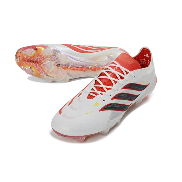 Adidas Predator 26 Elite White and Orange FG