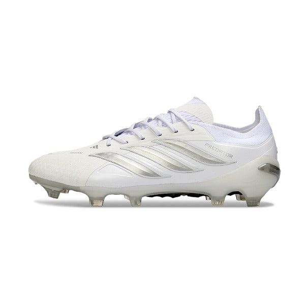 Adidas Predator 26 Elite White and Silver FG