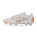 Adidas Predator 26 Elite White, Black and Orange Firm Ground FG Football Boot