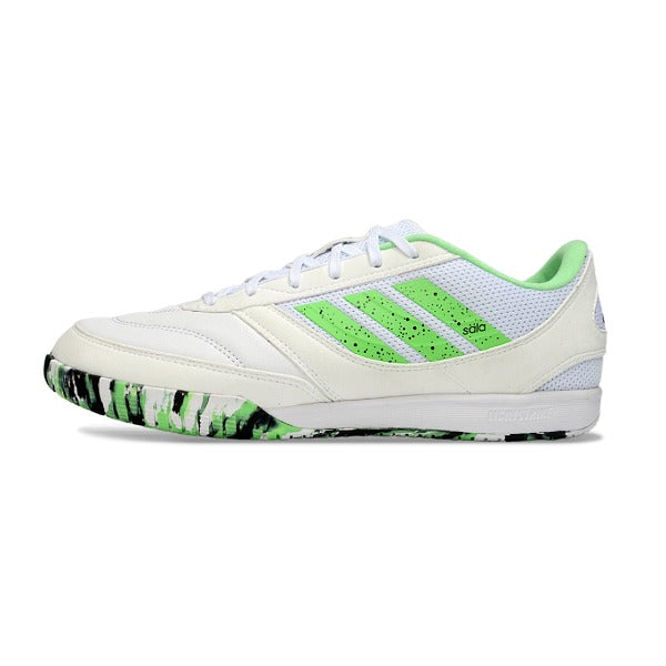 Adidas Top Sala II White and Green IC
