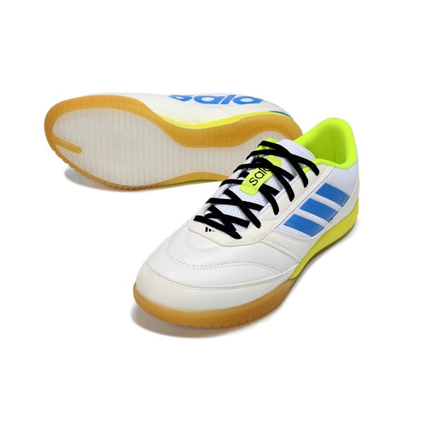 Adidas Top Sala II White, Blue and Yellow IC