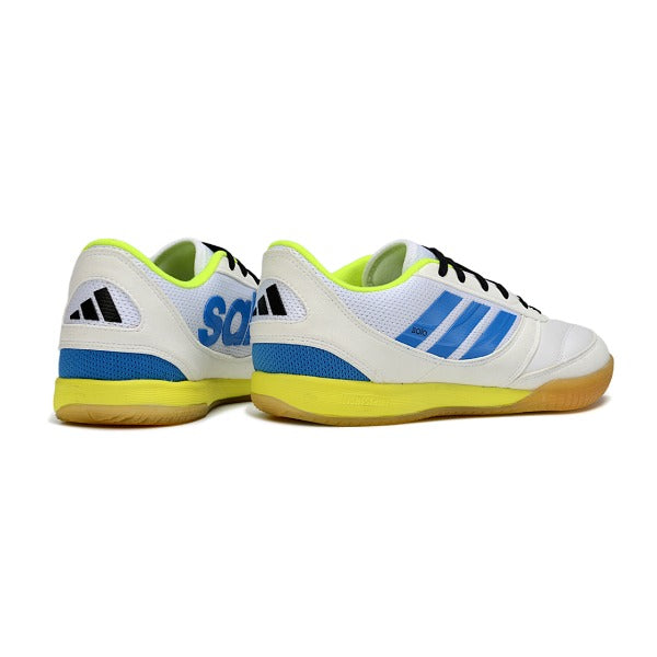 Adidas Top Sala II White, Blue and Yellow IC