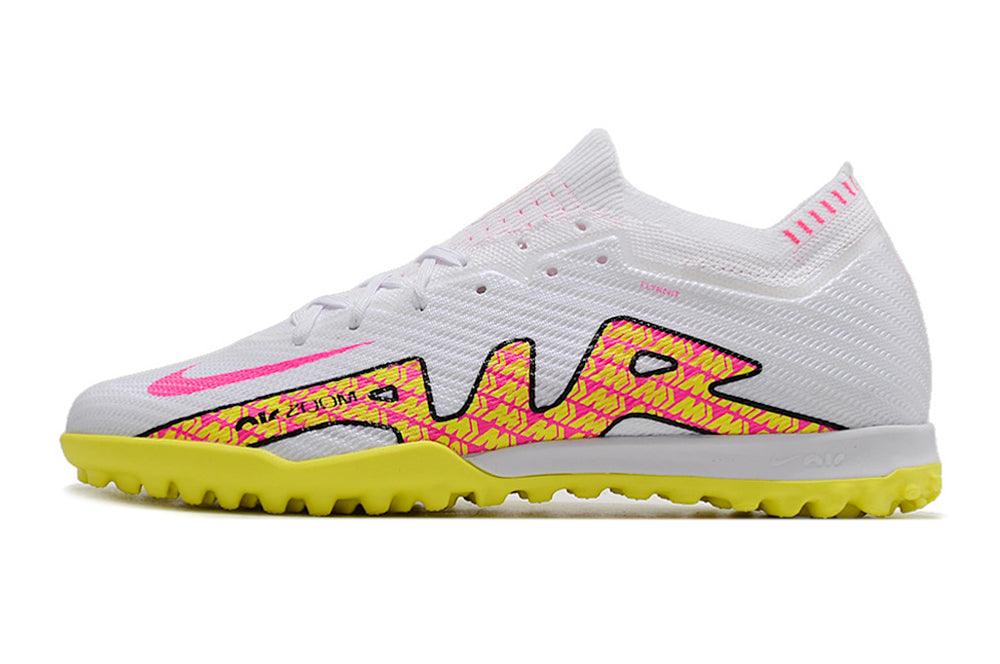 Nike Zoom Mercurial Vapor 15 Elite White and Yellow TF