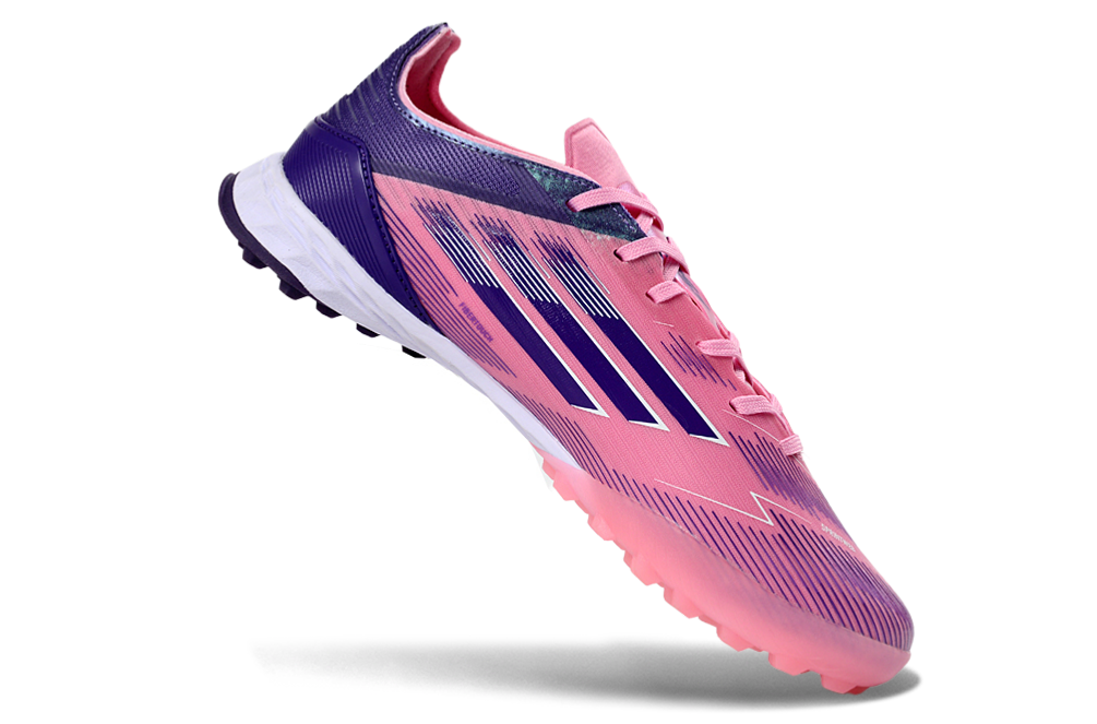Adidas F50+Elite Pink and Purple Kids TF
