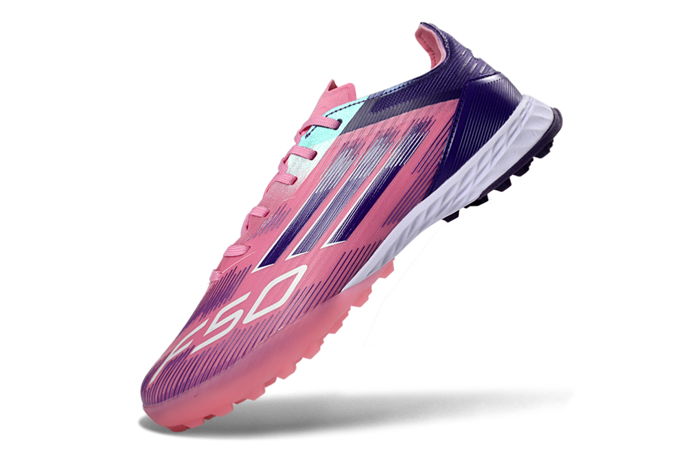 Adidas F50+Elite Pink and Purple Kids TF
