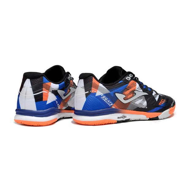 Joma Regate Rebound Black Orange Blue and Gray IC