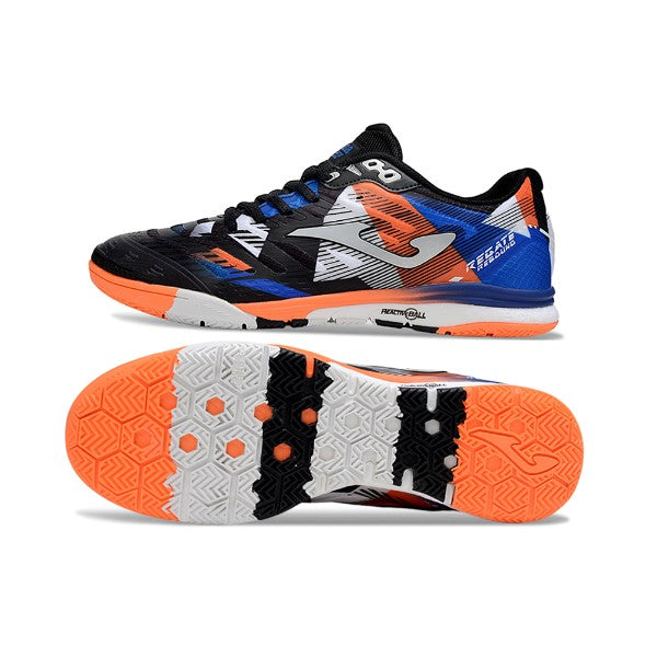 Joma Regate Rebound Black Orange Blue and Gray IC