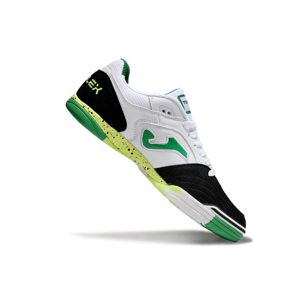 Joma Top Flex 24 IC White Green and Black Futsal