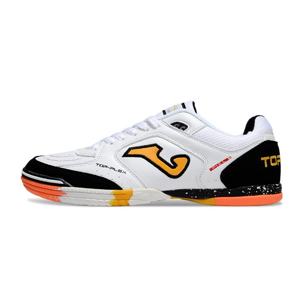 Joma Top Flex 24 White Black and Orange IC