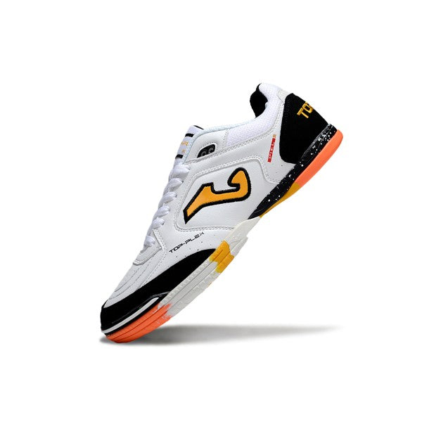 Joma Top Flex 24 White Black and Orange IC