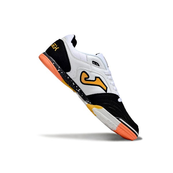 Joma Top Flex 24 White Black and Orange IC