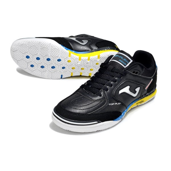 Joma Top Flex Rebound Black Blue and Yellow IC