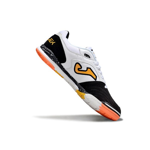 Joma Top Flex Rebound White Black and Orange IC
