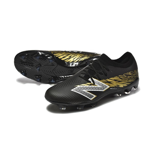 New Balance Furon Team V8 Black and Golden FG