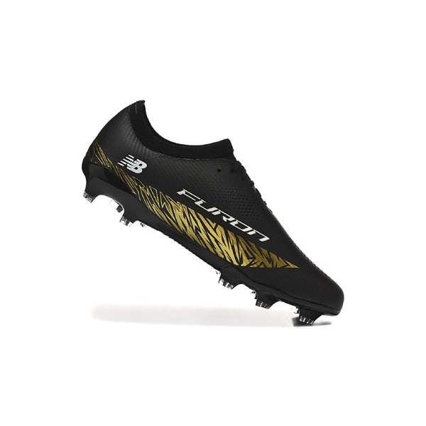 New Balance Furon Team V8 Black and Golden FG