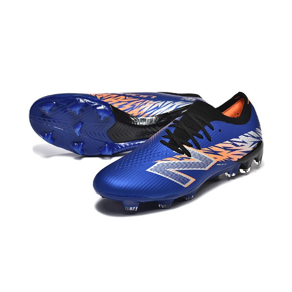 New Balance Furon Team V8 Blue and Orange FG